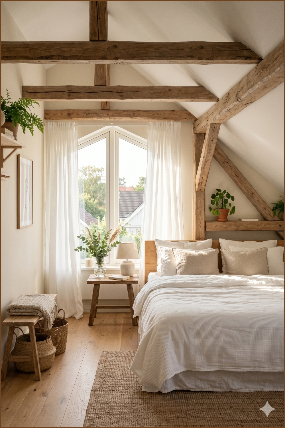 Zen Sanctuary Attic Bedroom