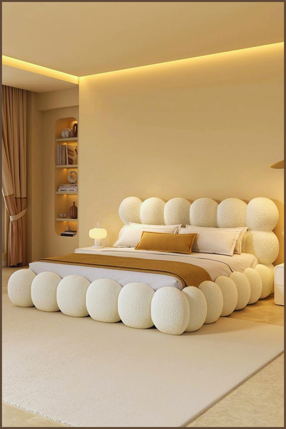 Soft Bubble Master Bed Room