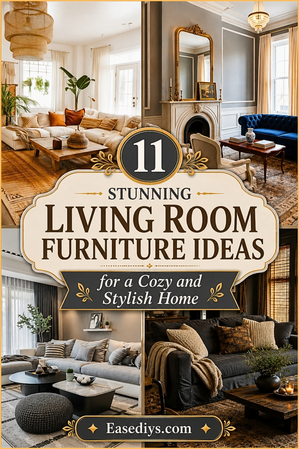 11 Stunning Living Room Furniture Ideas for a Cozy and Stylish Home