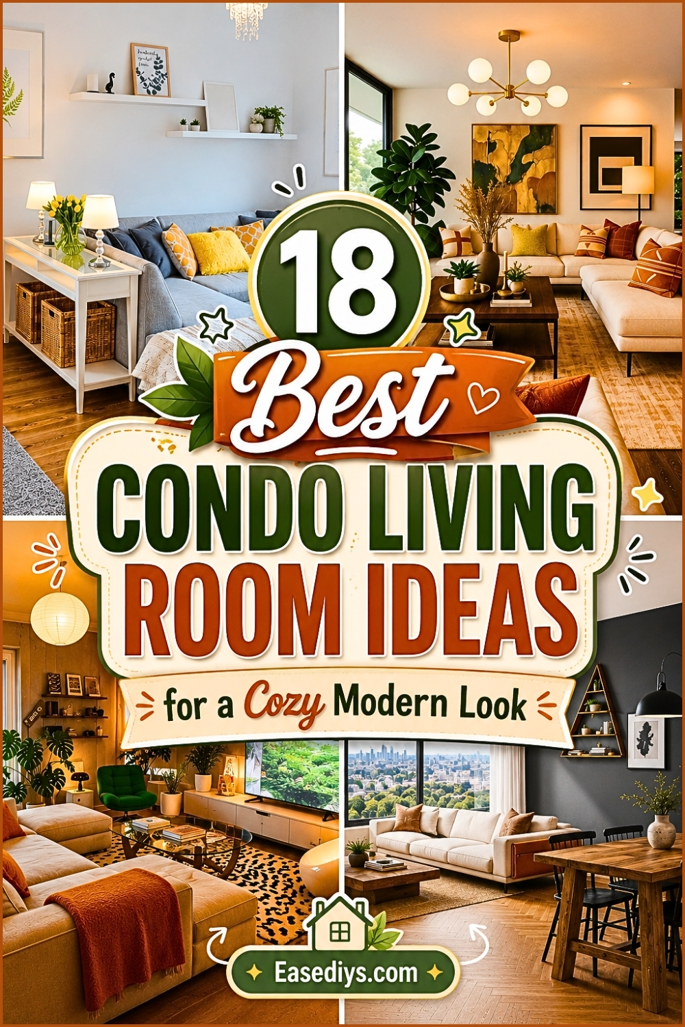 18 Best Condo Living Room Ideas for a Cozy Yet Modern Look