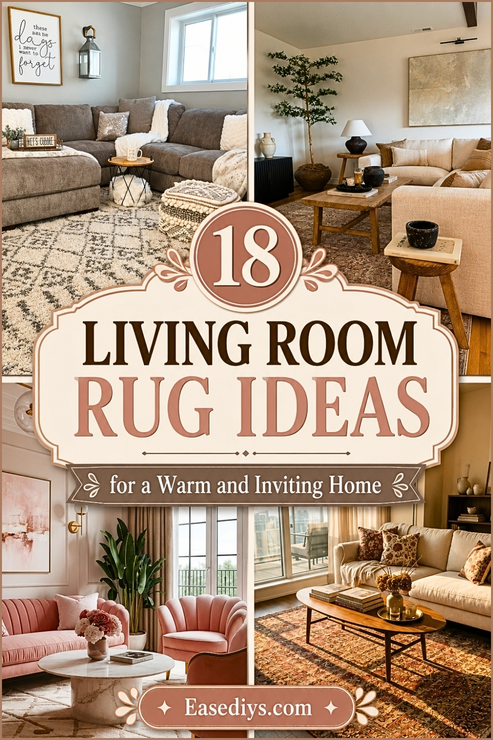 18 Living Room Rug Ideas for a Warm and Inviting Home