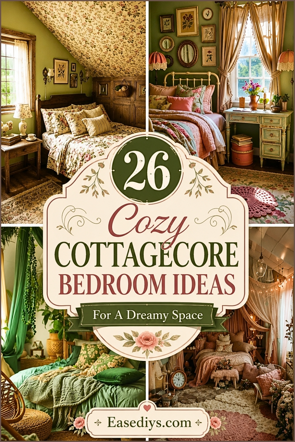 26 Cozy Cottagecore Bedroom Ideas For A Dreamy Space