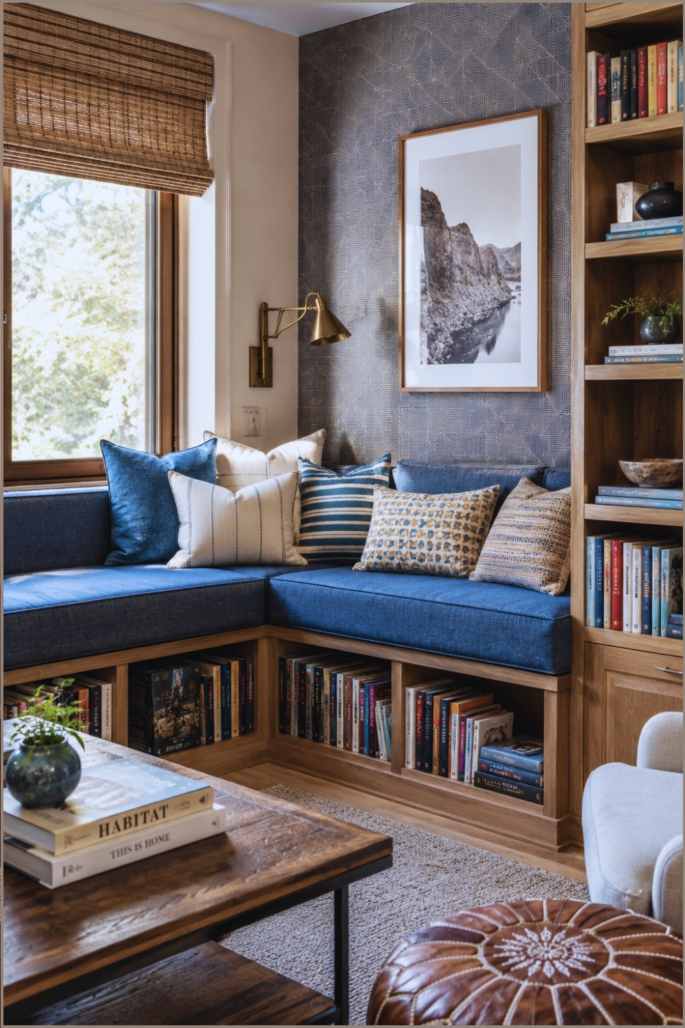 Built-In Bench Storage Nook