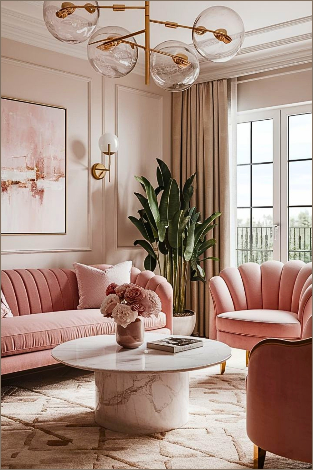 Elegant Pastel Glamour