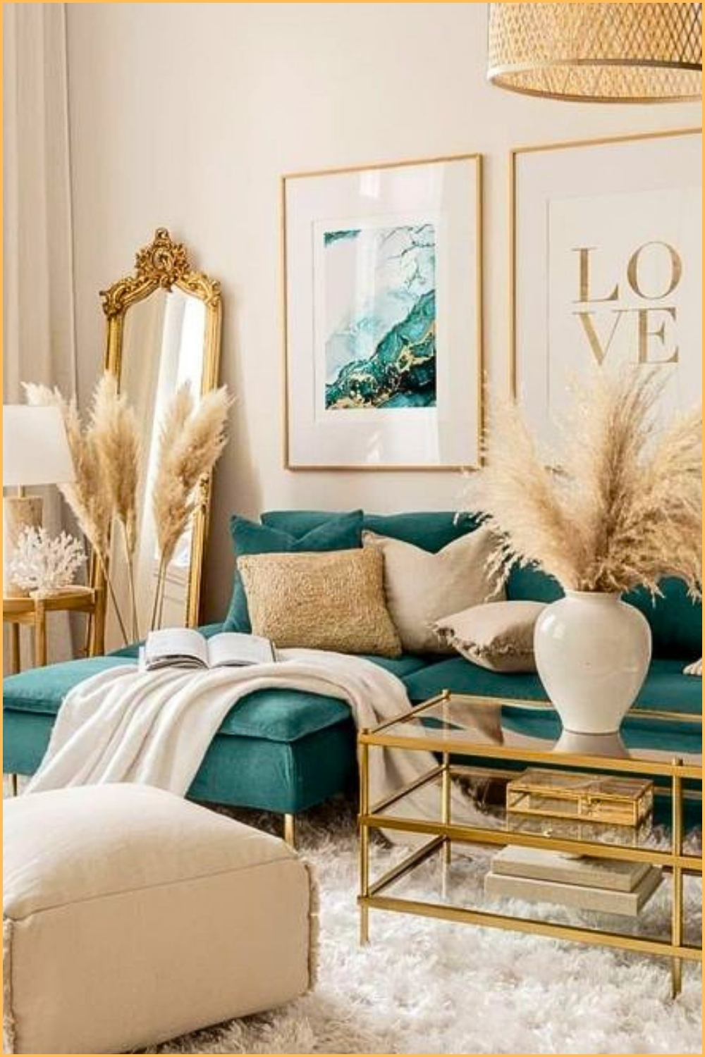 Luxurious Teal Haven