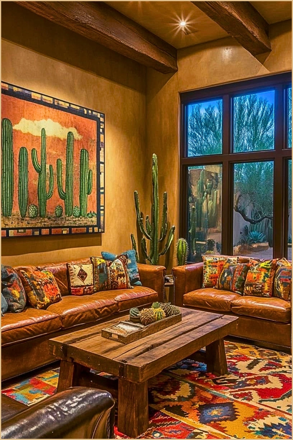 Vibrant Southwestern Lodge